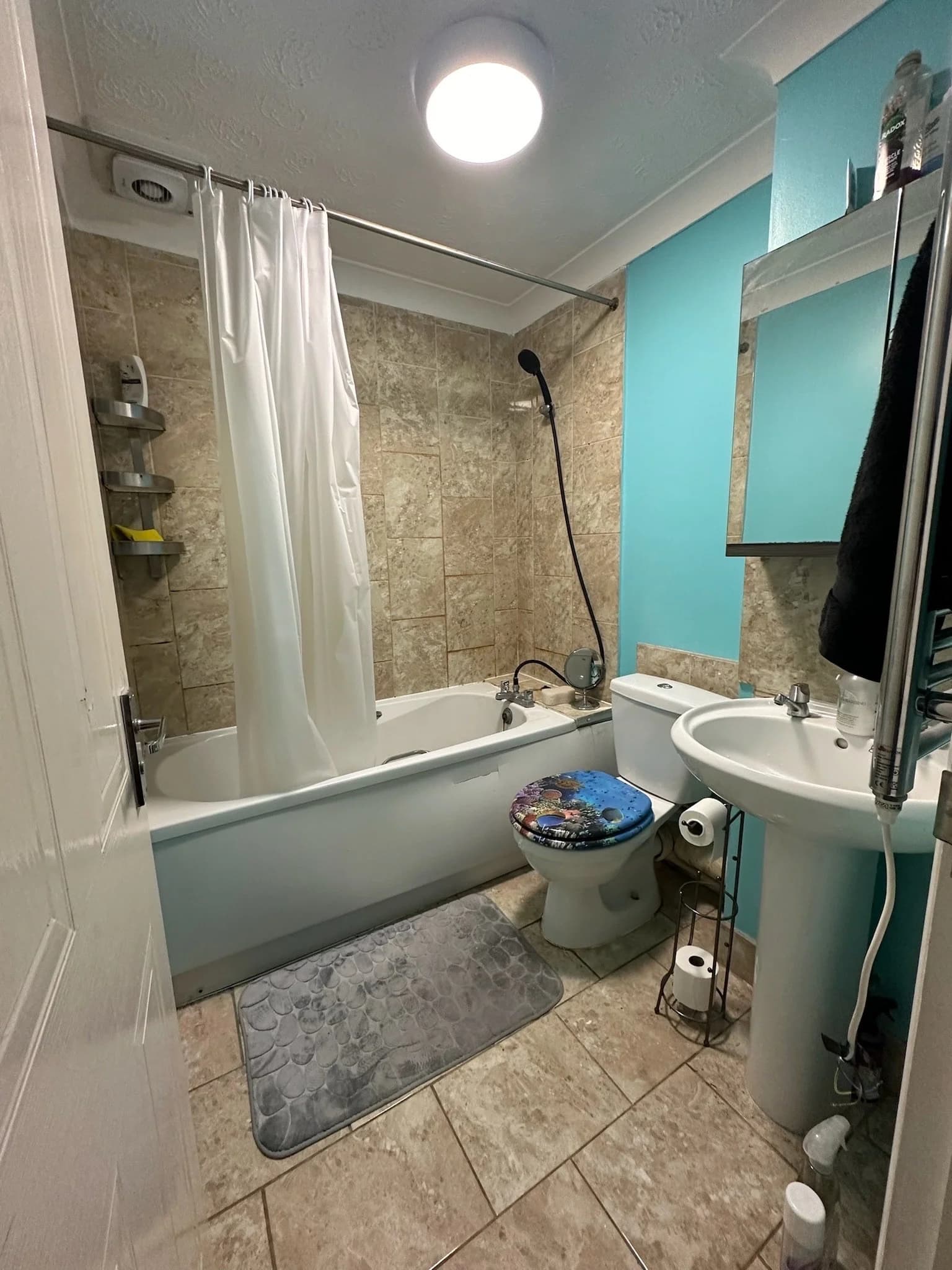 Before Commercial Bathroom Renovation