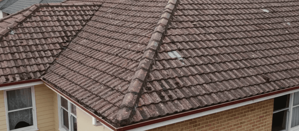 Before Roof Restoration