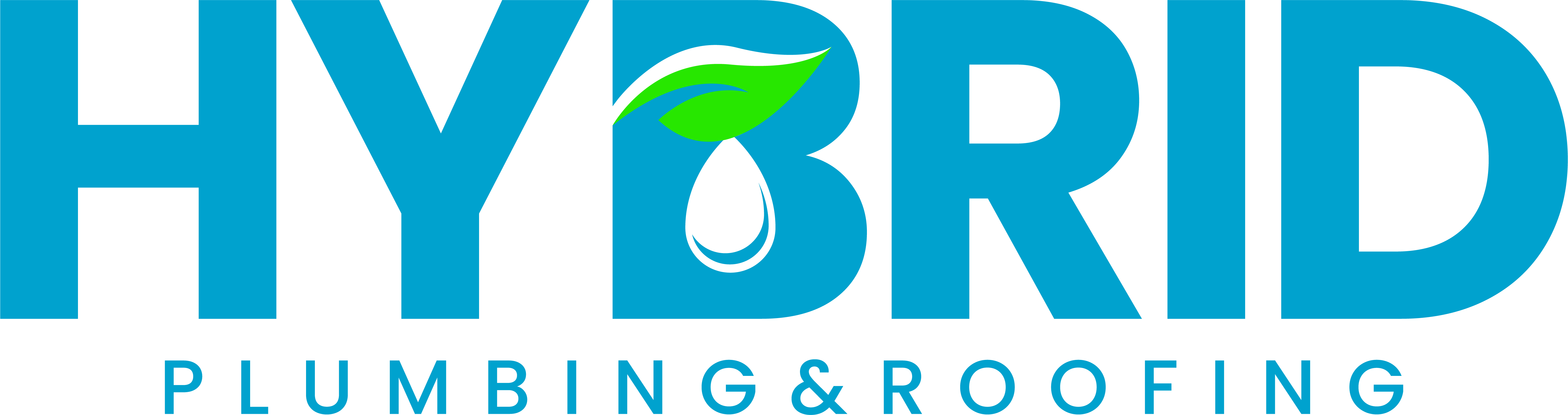 Hybrid Plumbing & Roofing Logo